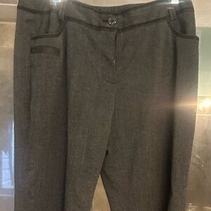 Liz Claiborne Charcoal Dress Pants